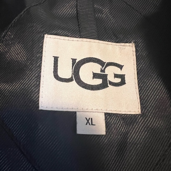 UGG Hooded Faux Fur Jacket. Good cond. completely in tact, no rips or tears. - Picture 5 of 9